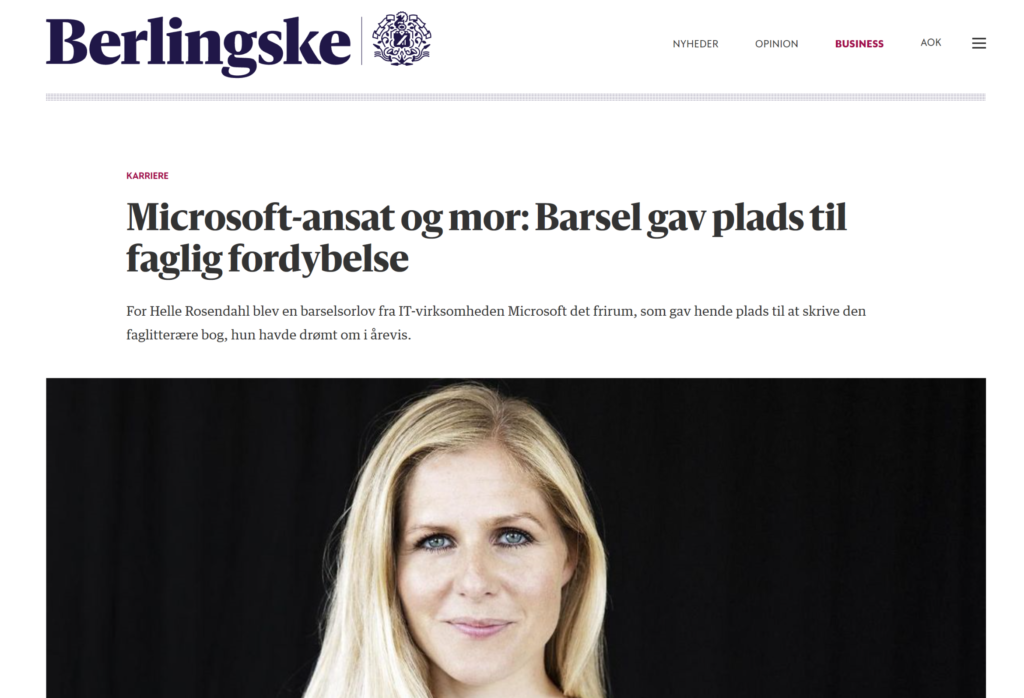 Berlingske, Helle Rosendahl