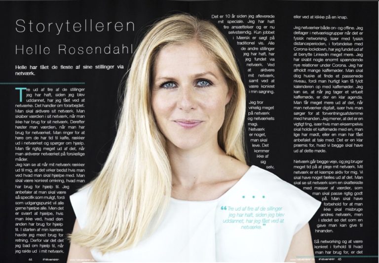 netvaerkeren - Storytelleren Helle Rosendahl