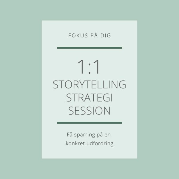 Strategi session storytelling